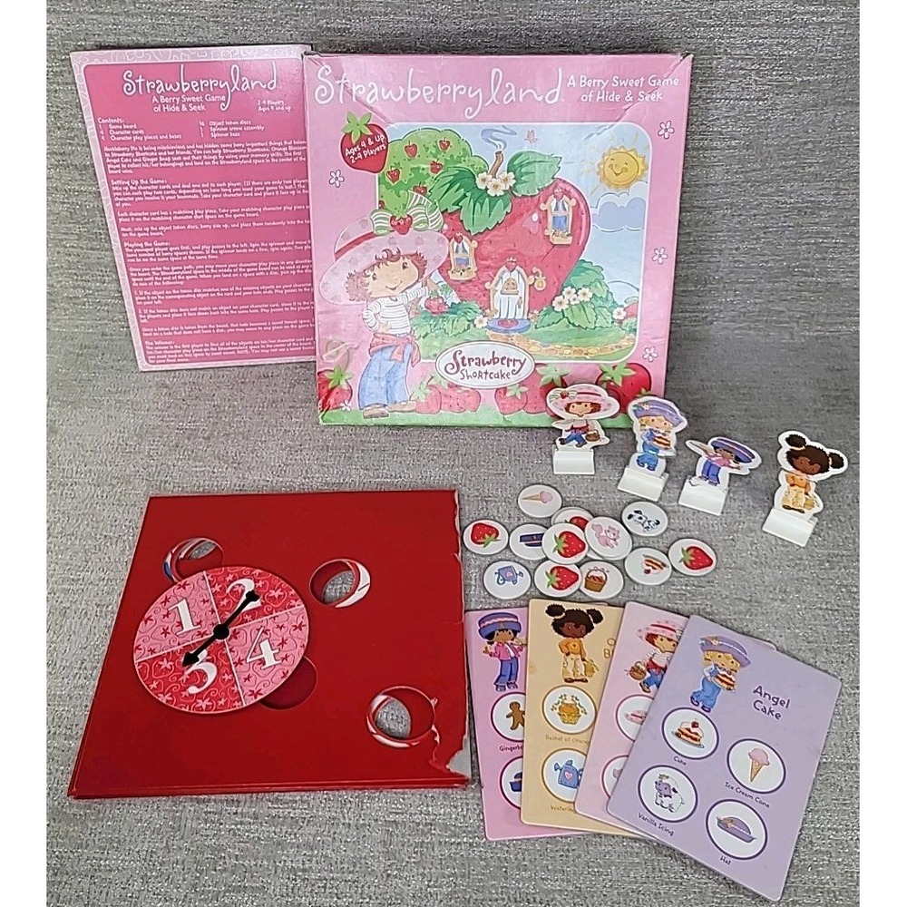 Strawberryland - A Berry‎ Sweet Game of Hide & Seek by RoseArt 2003 READ
